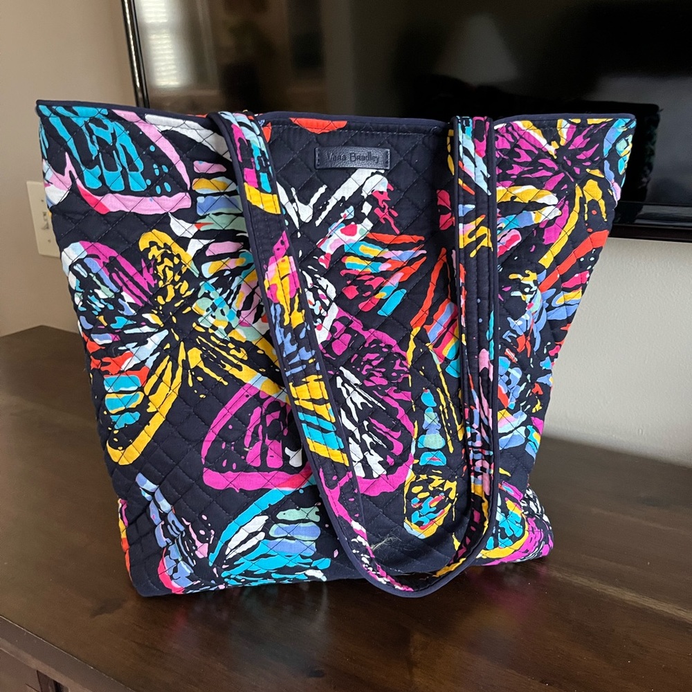 Vera Bradley Butterfly Flutter Tote